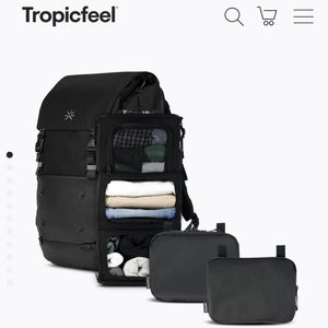 Tropicfeel Shell Ultimate Pack Backpack in Core Black